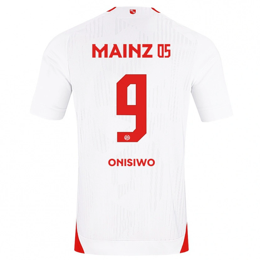 Danxen Homem Camisola Karim Onisiwo #9 Branco Vermelho Amarelo Alternativa 2026/27 Camisa