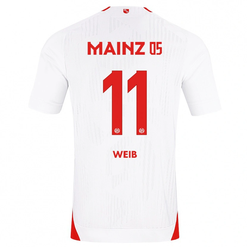 Danxen Homem Camisola Finja Weiß #11 Branco Vermelho Amarelo Alternativa 2026/27 Camisa