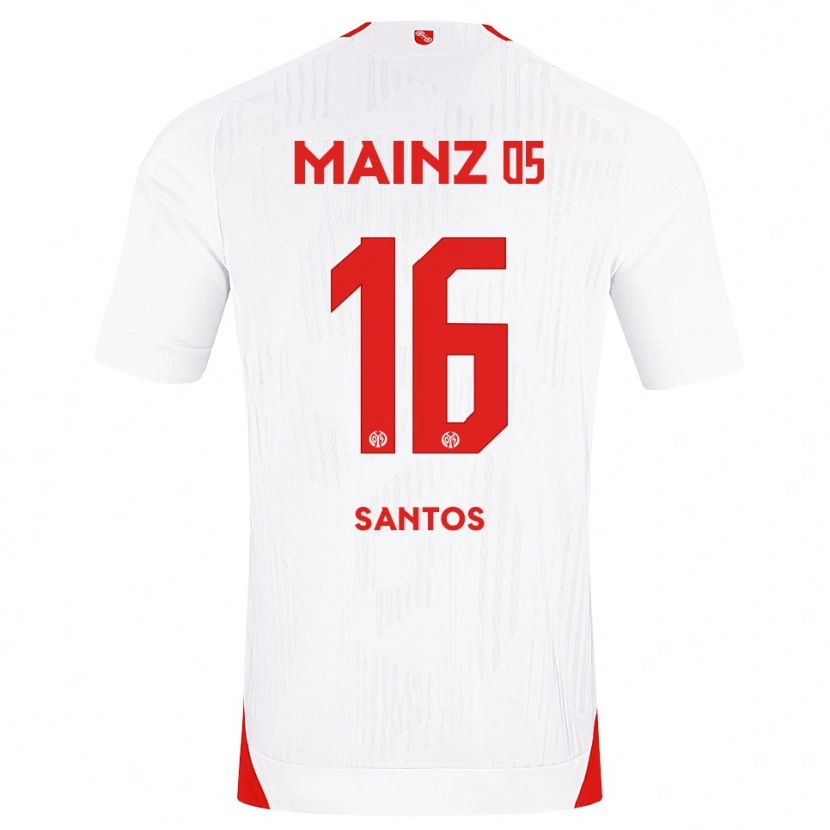 Danxen Homem Camisola Fabio Da Silva Santos #16 Branco Vermelho Amarelo Alternativa 2026/27 Camisa