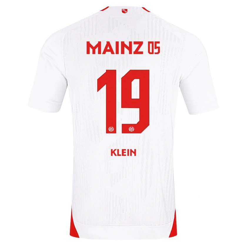 Danxen Homem Camisola Yannis Klein #19 Branco Vermelho Amarelo Alternativa 2026/27 Camisa