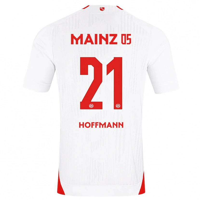 Danxen Homem Camisola Leon Hoffmann #21 Branco Vermelho Amarelo Alternativa 2026/27 Camisa