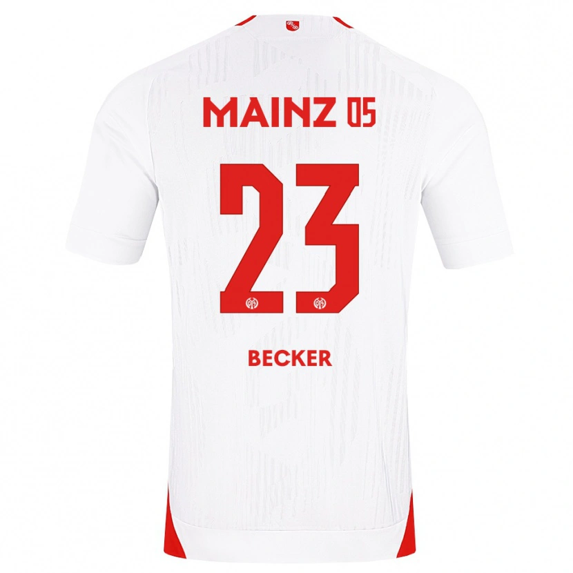 Danxen Homem Camisola Sheraldo Becker #23 Branco Vermelho Amarelo Alternativa 2026/27 Camisa