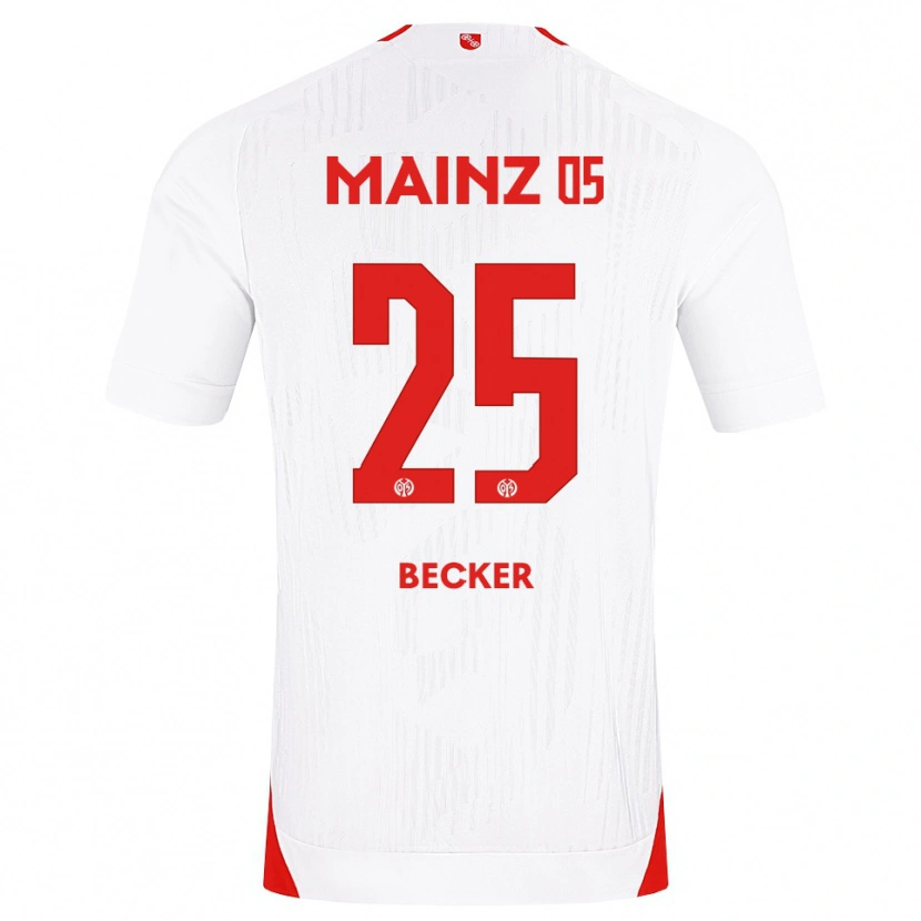 Danxen Homem Camisola Kathrin Becker #25 Branco Vermelho Amarelo Alternativa 2026/27 Camisa