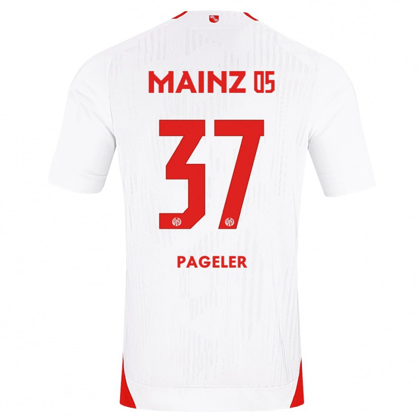 Danxen Homem Camisola Maja Pageler #37 Branco Vermelho Amarelo Alternativa 2026/27 Camisa