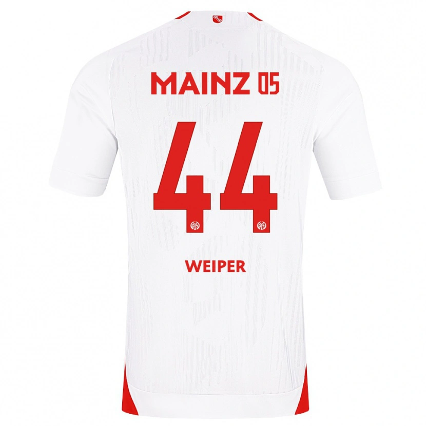 Danxen Homem Camisola Nelson Weiper #44 Branco Vermelho Amarelo Alternativa 2026/27 Camisa