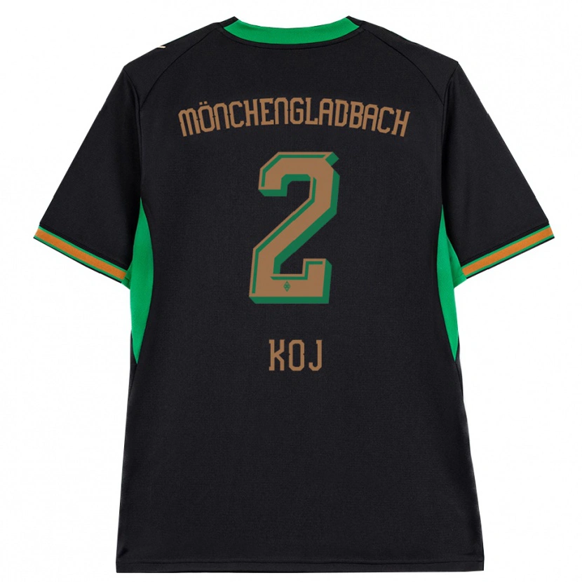 Danxen Homem Camisola Julia Koj #2 Preto Laranja Verde Marrom Alternativa 2026/27 Camisa