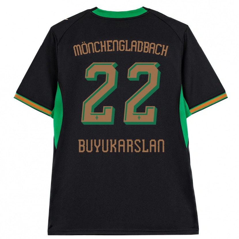 Danxen Homem Camisola Oguzcan Büyükarslan #22 Preto Laranja Verde Marrom Alternativa 2026/27 Camisa