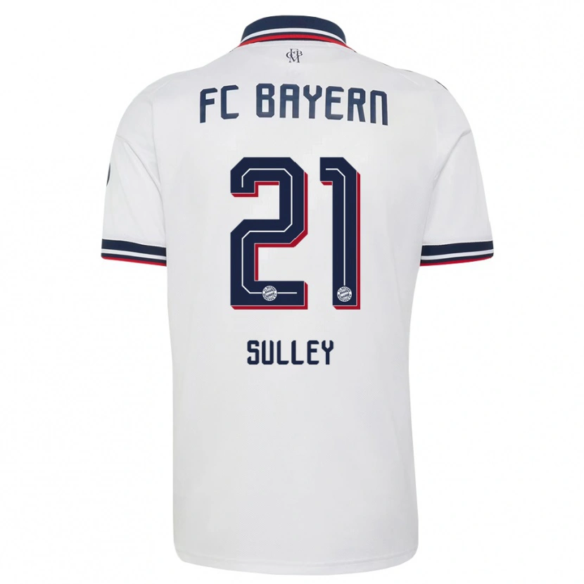 Danxen Homem Camisola Williams Baffour Sulley #21 Cinza Branco Vermelho Alternativa 2026/27 Camisa