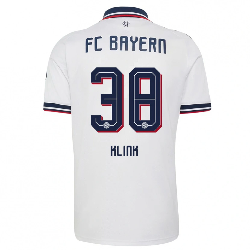 Danxen Homem Camisola Anna Klink #38 Cinza Branco Vermelho Alternativa 2026/27 Camisa