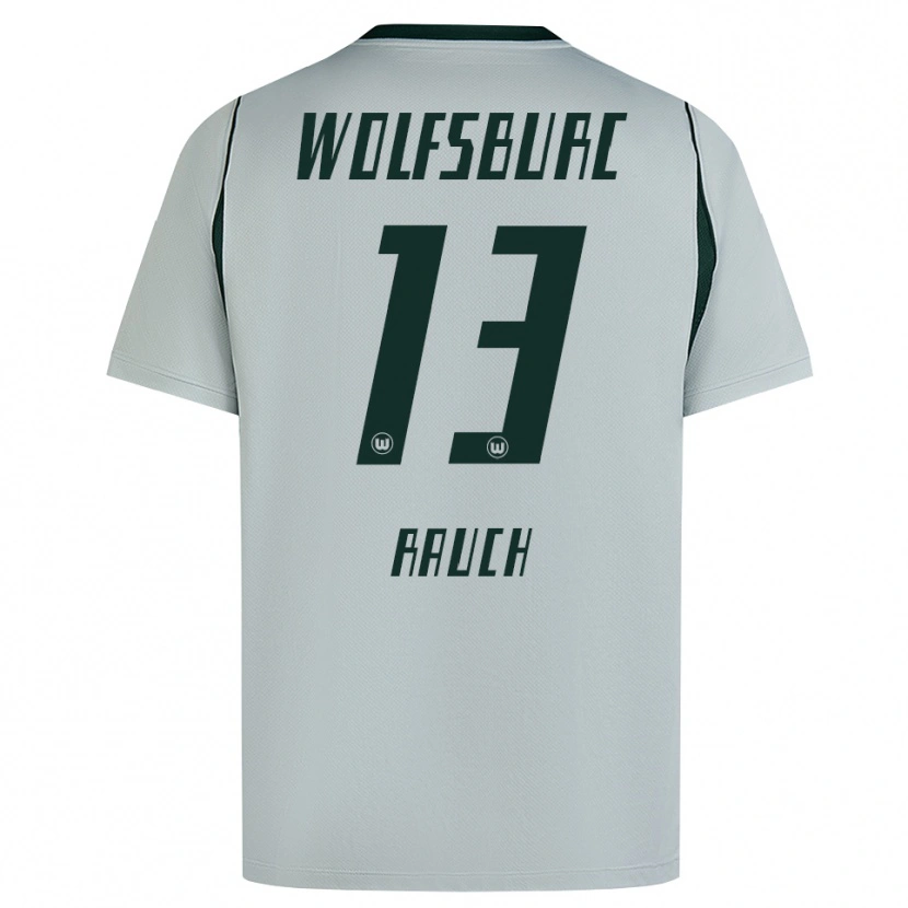 Danxen Homem Camisola Felicitas Rauch #13 Cinza Verde Alternativa 2026/27 Camisa