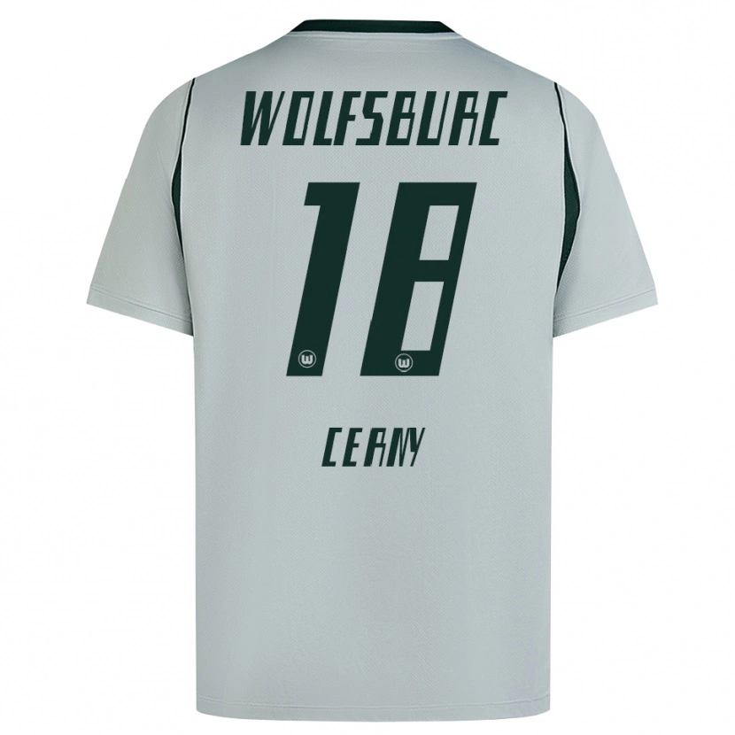 Danxen Homem Camisola Vaclav Cerny #18 Cinza Verde Alternativa 2026/27 Camisa