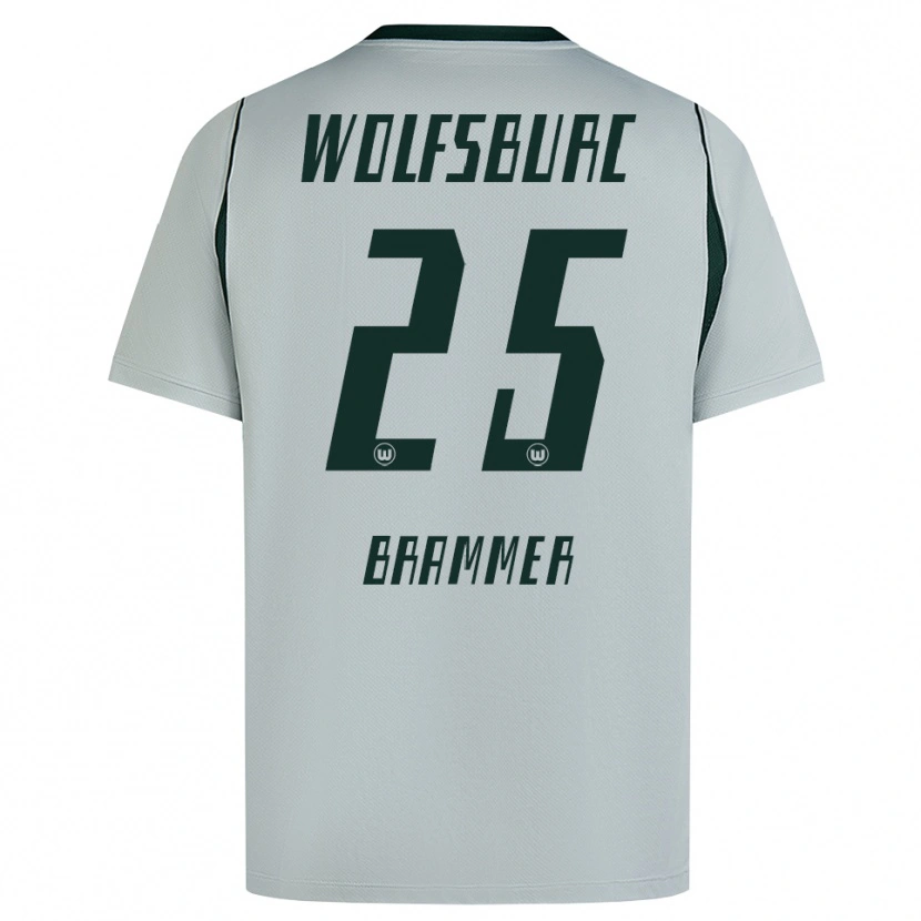 Danxen Homem Camisola Ole Brammer #25 Cinza Verde Alternativa 2026/27 Camisa