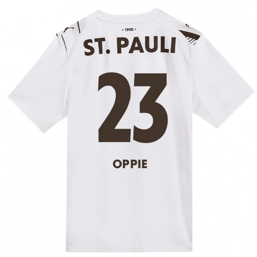 Danxen Homem Camisola Louis Oppie #23 Café Branco Vermelho Alternativa 2026/27 Camisa