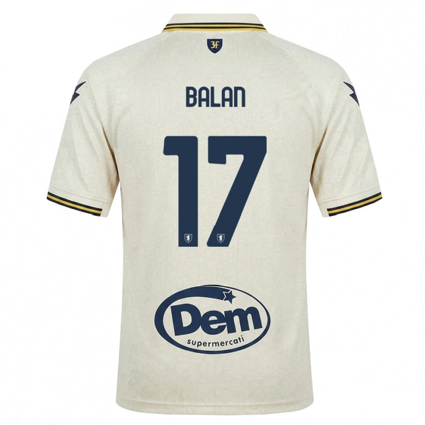 Danxen Homem Camisola Raul Balan #17 Amarelo Renda Velha Preto Alternativa 2026/27 Camisa