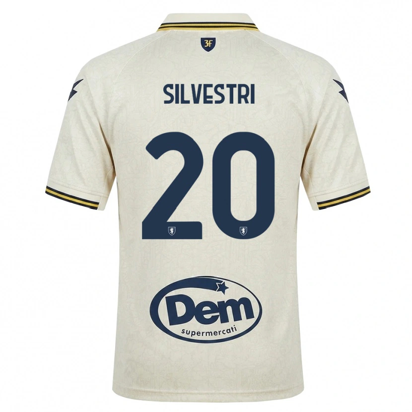 Danxen Homem Camisola Manuel Silvestri #20 Amarelo Renda Velha Preto Alternativa 2026/27 Camisa