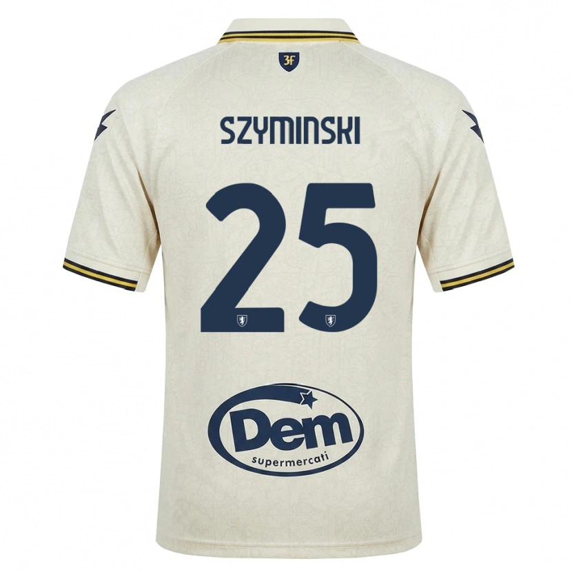 Danxen Homem Camisola Przemyslaw Szyminski #25 Amarelo Renda Velha Preto Alternativa 2026/27 Camisa