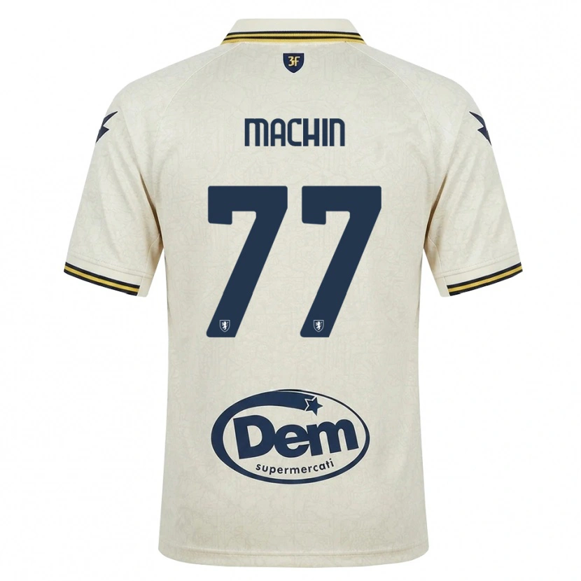 Danxen Homem Camisola José Machín #77 Amarelo Renda Velha Preto Alternativa 2026/27 Camisa