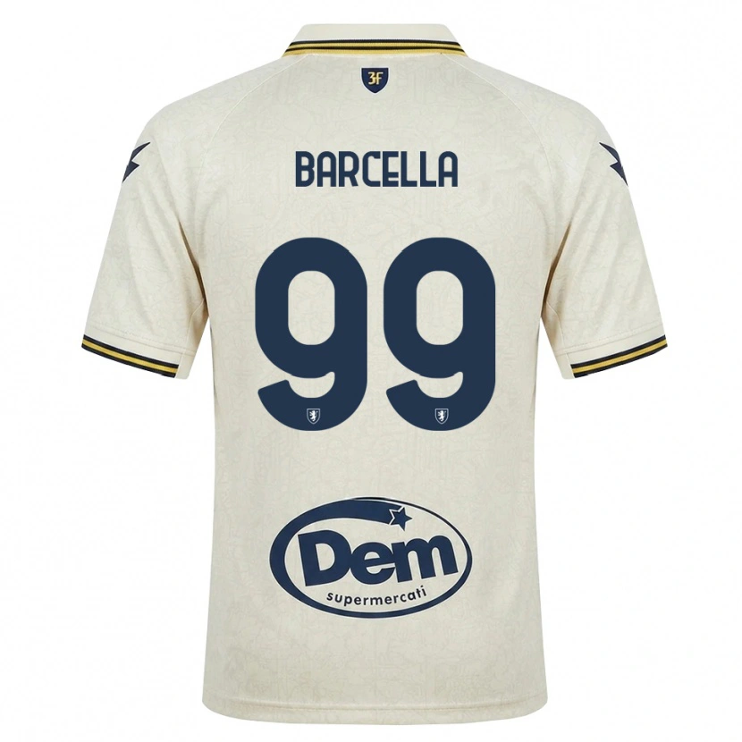 Danxen Homem Camisola Kevin Barcella #99 Amarelo Renda Velha Preto Alternativa 2026/27 Camisa