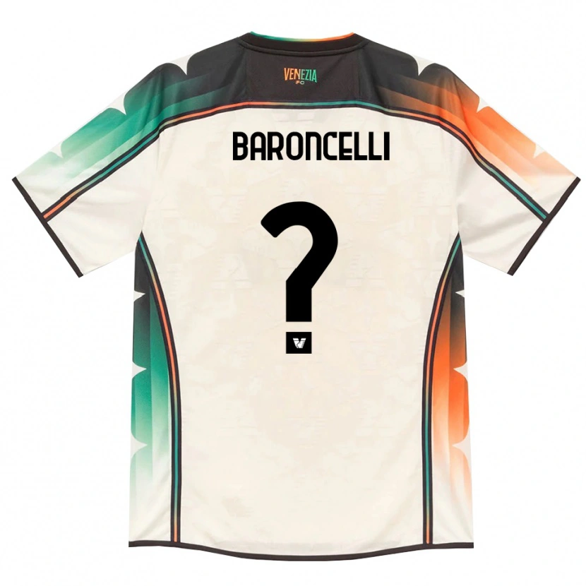 Danxen Homem Camisola Andrea Baroncelli #0 Amarelo Laranja Verde Renda Velha Alternativa 2026/27 Camisa