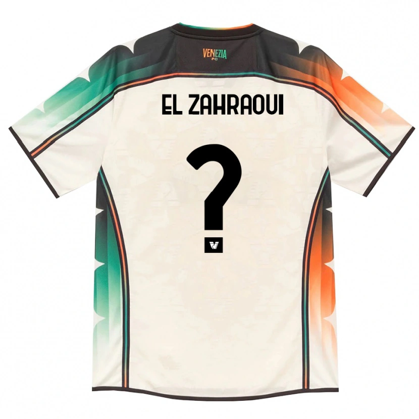 Danxen Homem Camisola Youssef El Zahraoui #0 Amarelo Laranja Verde Renda Velha Alternativa 2026/27 Camisa