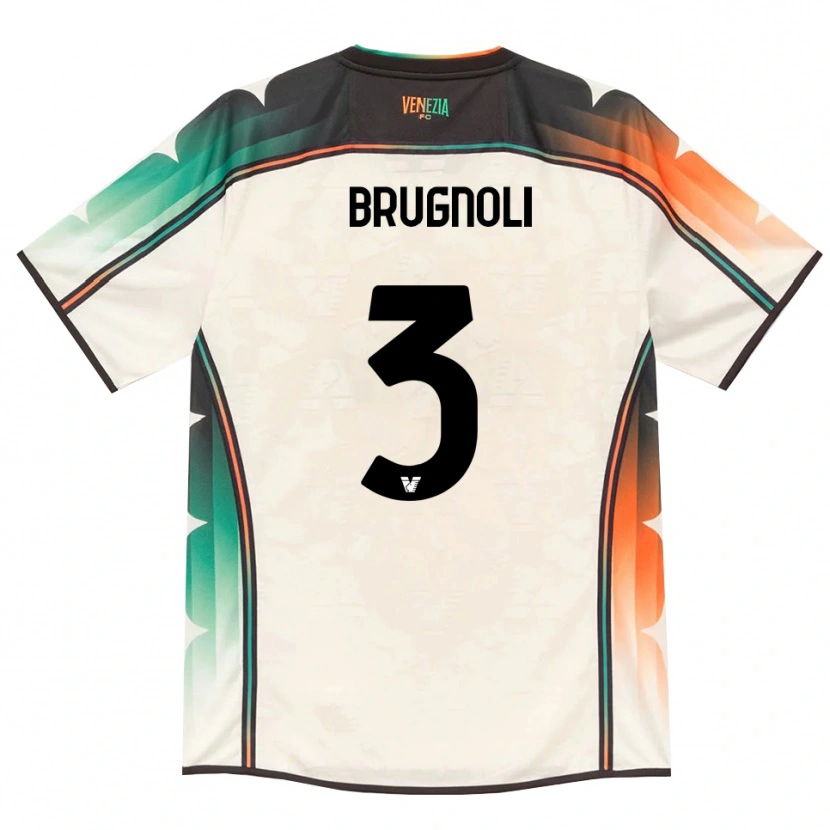 Danxen Homem Camisola Lorenzo Brugnoli #3 Amarelo Laranja Verde Renda Velha Alternativa 2026/27 Camisa