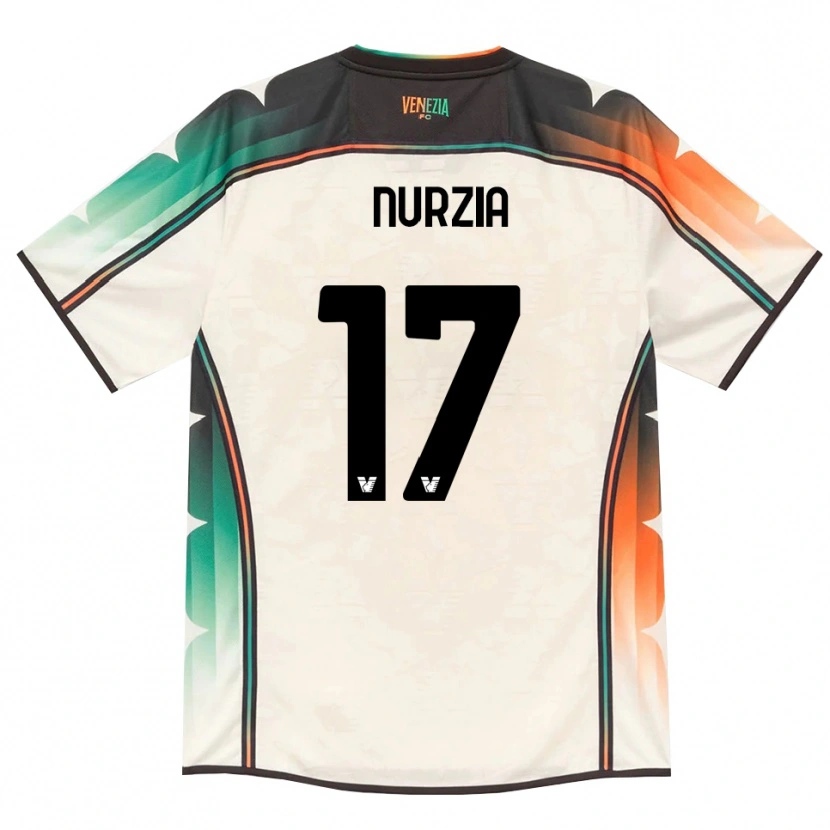 Danxen Homem Camisola Martina Nurzia #17 Amarelo Laranja Verde Renda Velha Alternativa 2026/27 Camisa