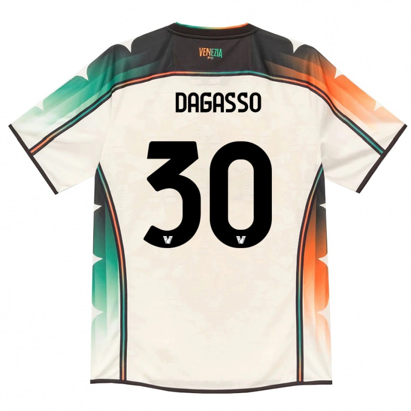 Danxen Homem Camisola Matteo Dagasso #30 Amarelo Laranja Verde Renda Velha Alternativa 2026/27 Camisa
