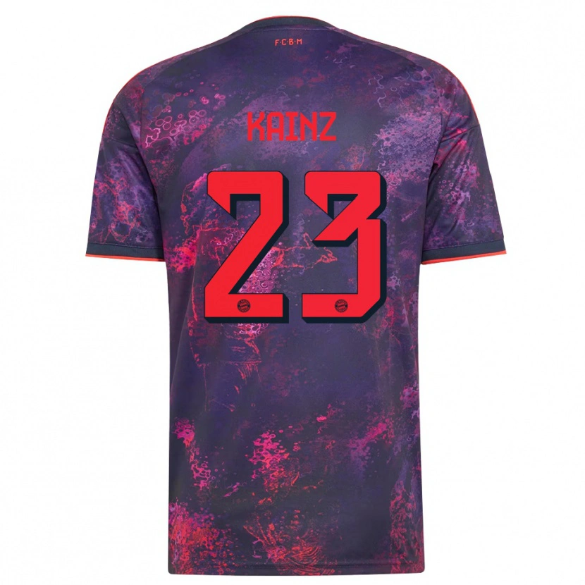 Danxen Homem Camisola Manuel Kainz #23 Vermelho Púrpura Terceiro 2026/27 Camisa