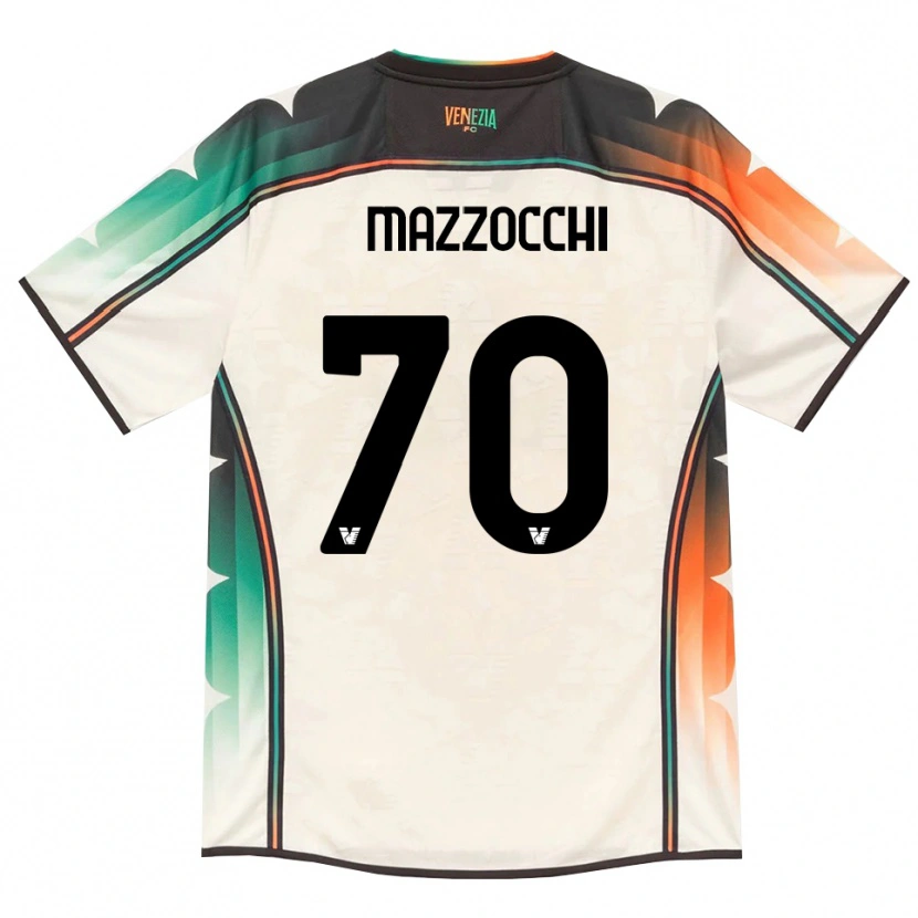Danxen Mulher Camisola Pasquale Mazzocchi #70 Amarelo Laranja Verde Renda Velha Alternativa 2026/27 Camisa
