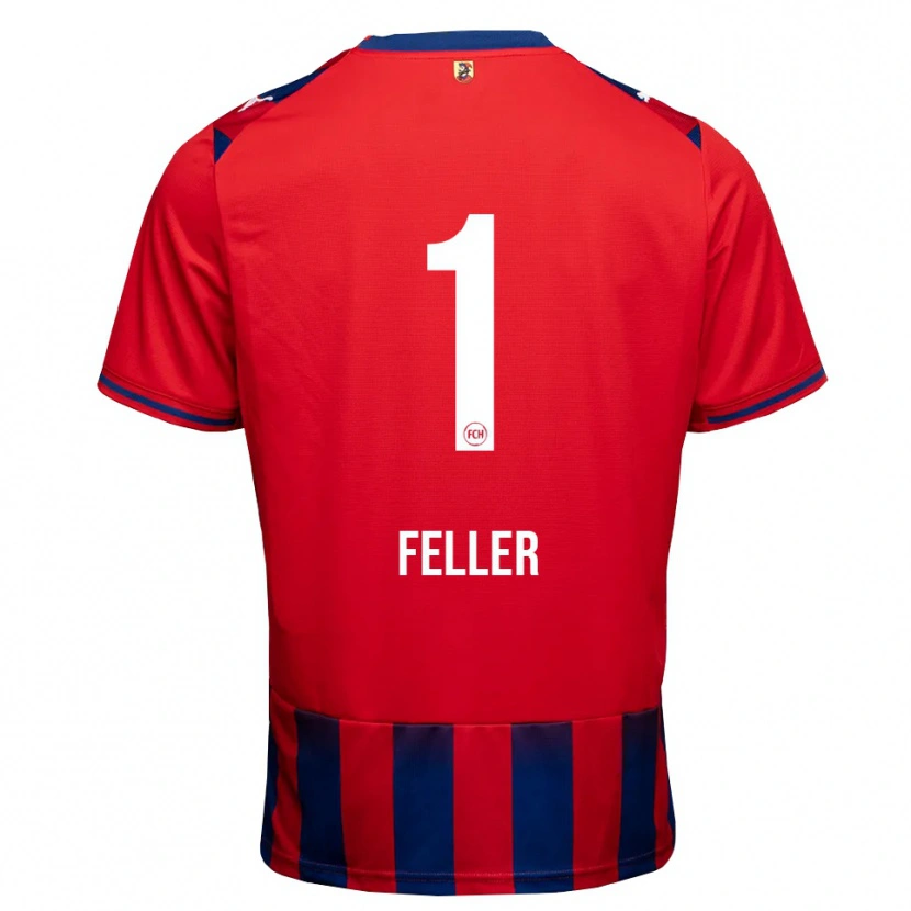 Danxen Mulher Camisola Frank Feller #1 Azul Real Branco Vermelho Principal 2026/27 Camisa