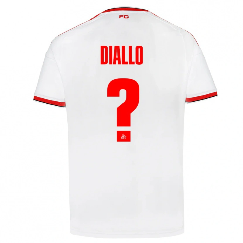 Danxen Mulher Camisola Ismaila Diallo #0 Branco Vermelho Preto Principal 2026/27 Camisa