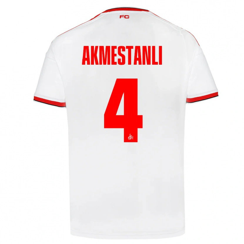 Danxen Mulher Camisola Teoman Akmestanli #4 Branco Vermelho Preto Principal 2026/27 Camisa