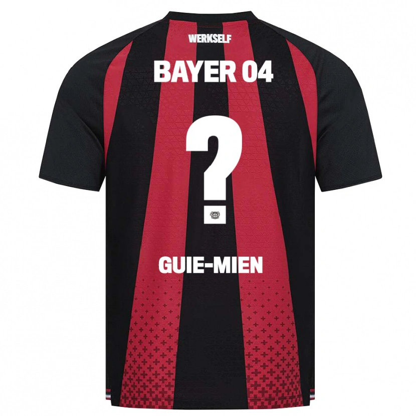 Danxen Mulher Camisola Samuel Guie-Mien #0 Preto Branco Vermelho Principal 2026/27 Camisa