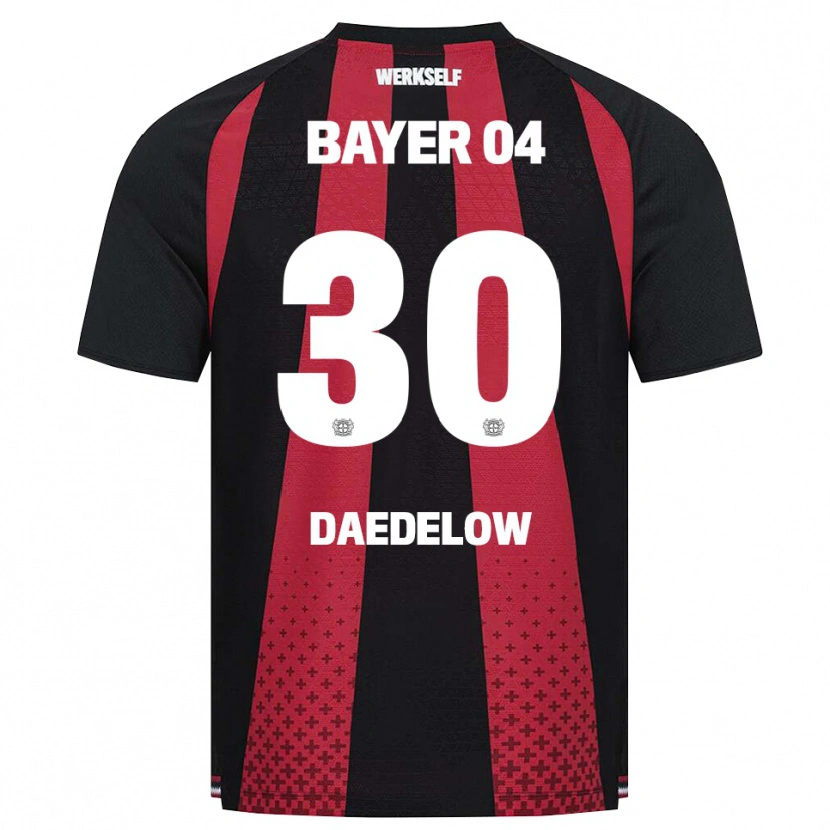 Danxen Mulher Camisola Ida Daedelow #30 Preto Branco Vermelho Principal 2026/27 Camisa