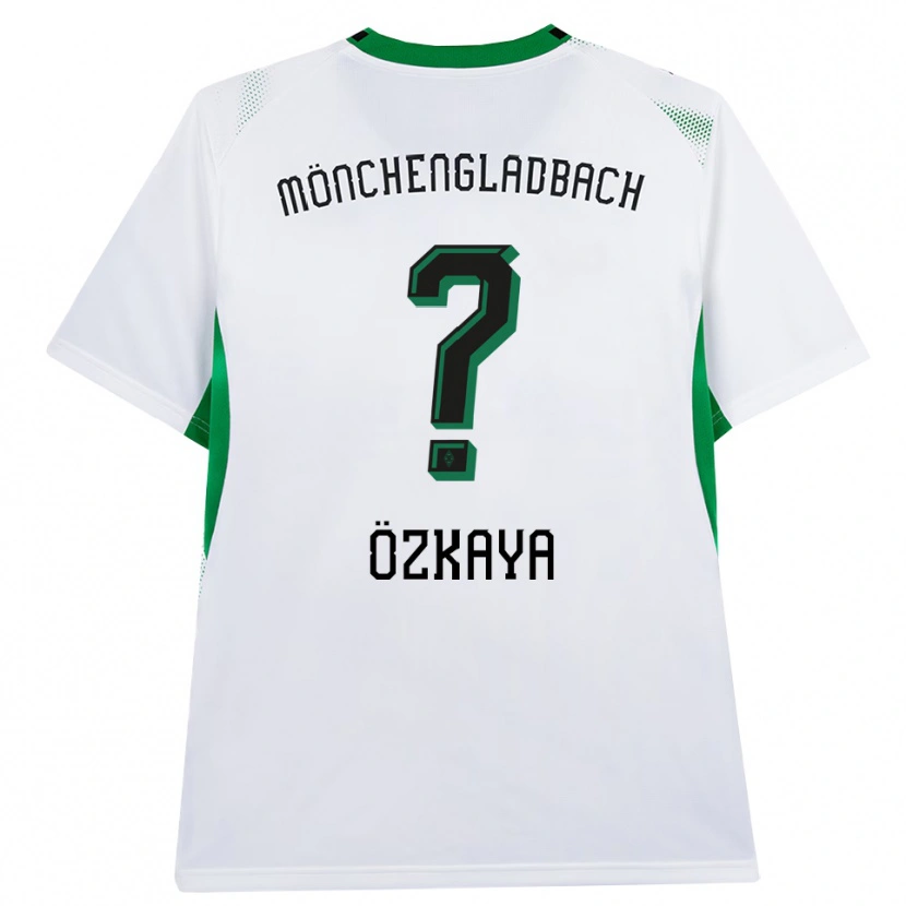 Danxen Mulher Camisola Cengizhan Özkaya #0 Branco Verde Preto Principal 2026/27 Camisa