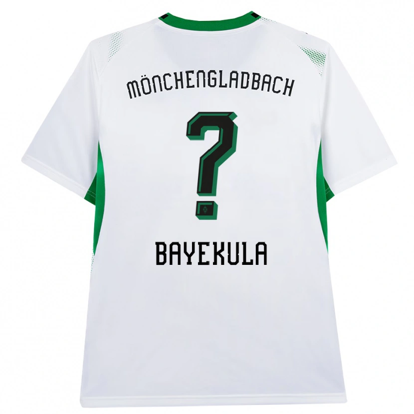 Danxen Mulher Camisola Emilyo Bayekula #0 Branco Verde Preto Principal 2026/27 Camisa