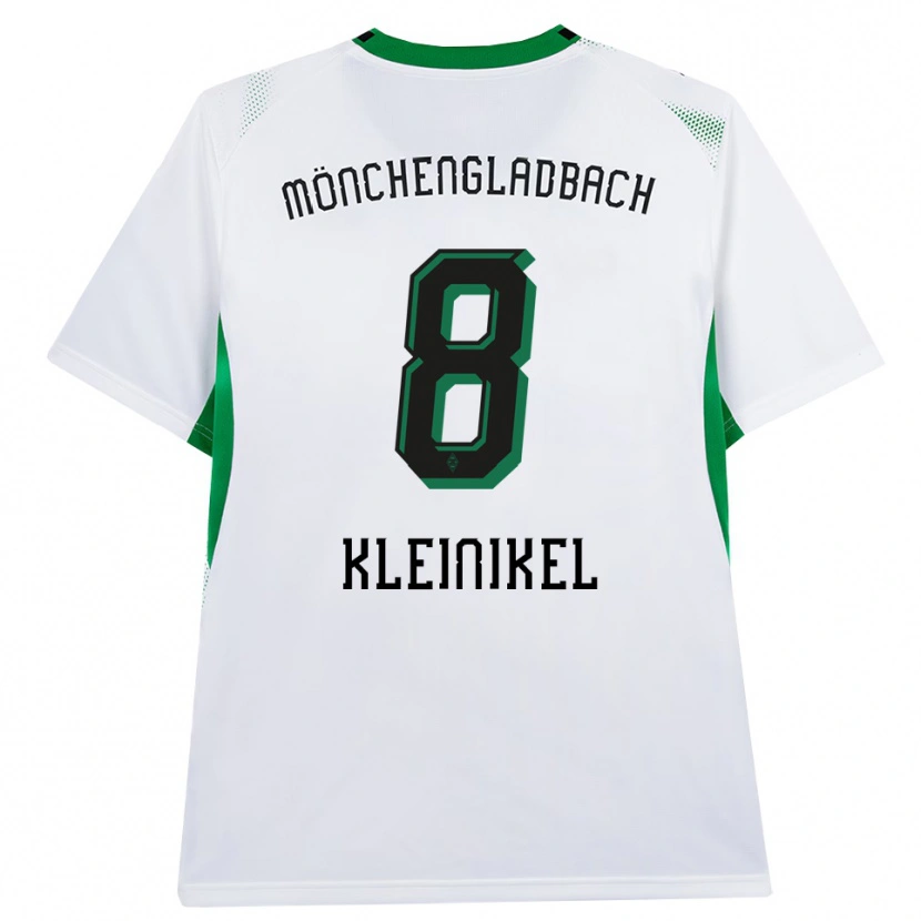 Danxen Mulher Camisola Nadja Kleinikel #8 Branco Verde Preto Principal 2026/27 Camisa