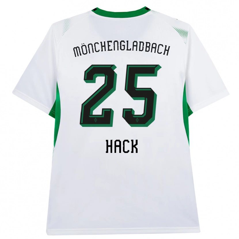 Danxen Mulher Camisola Robin Hack #25 Branco Verde Preto Principal 2026/27 Camisa