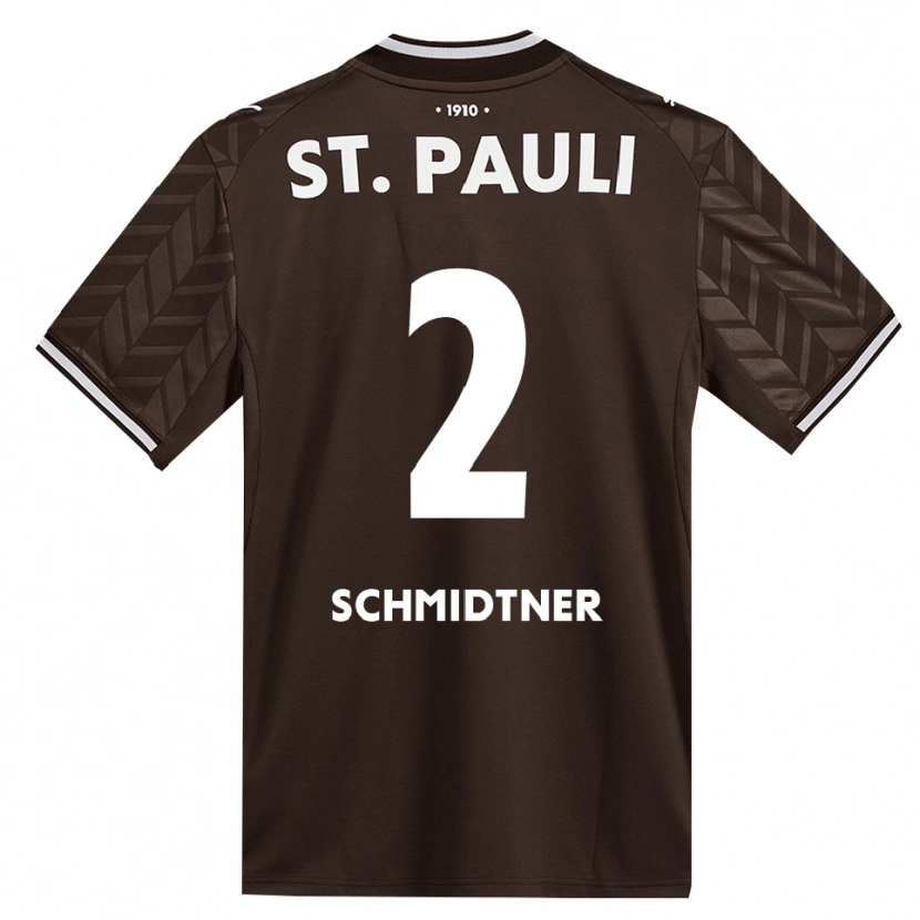 Danxen Mulher Camisola Victor Schmidtner #2 Branco Café Principal 2026/27 Camisa