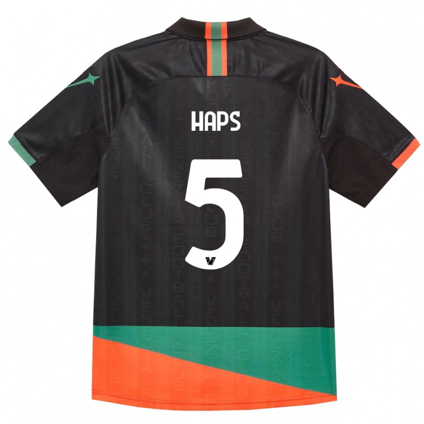 Danxen Mulher Camisola Ridgeciano Haps #5 Preto Laranja Verde Principal 2026/27 Camisa