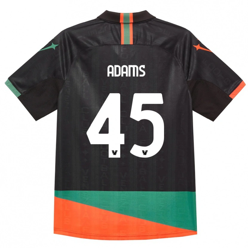 Danxen Mulher Camisola Akor Adams #45 Preto Laranja Verde Principal 2026/27 Camisa