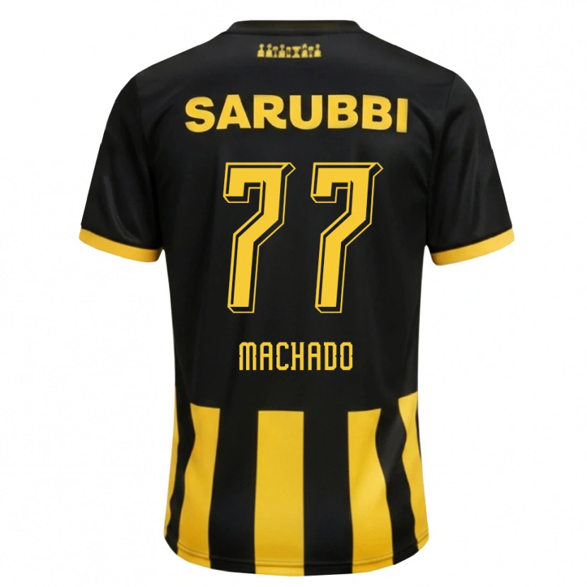 Danxen Mulher Camisola Alexander Machado #77 Preto Amarelo Principal 2026/27 Camisa