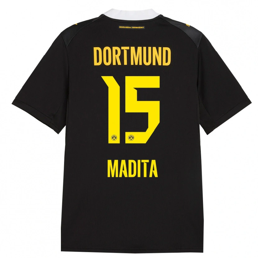 Danxen Mulher Camisola Kohorst Madita #15 Preto Vermelho Amarelo Alternativa 2026/27 Camisa
