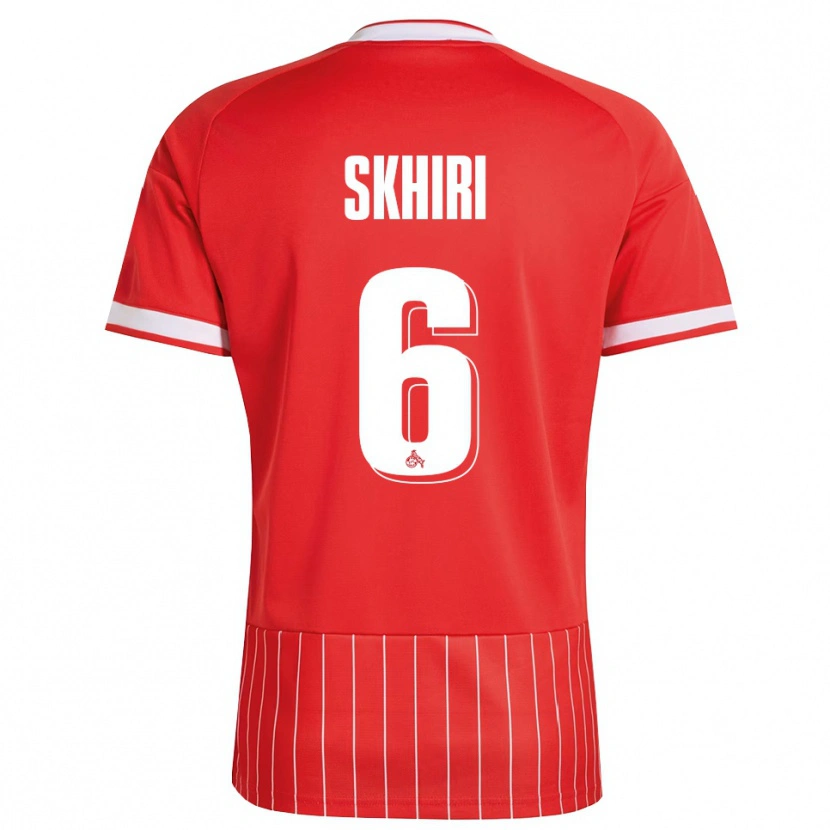 Danxen Mulher Camisola Ellyes Skhiri #6 Vermelho Branco Verde Alternativa 2026/27 Camisa