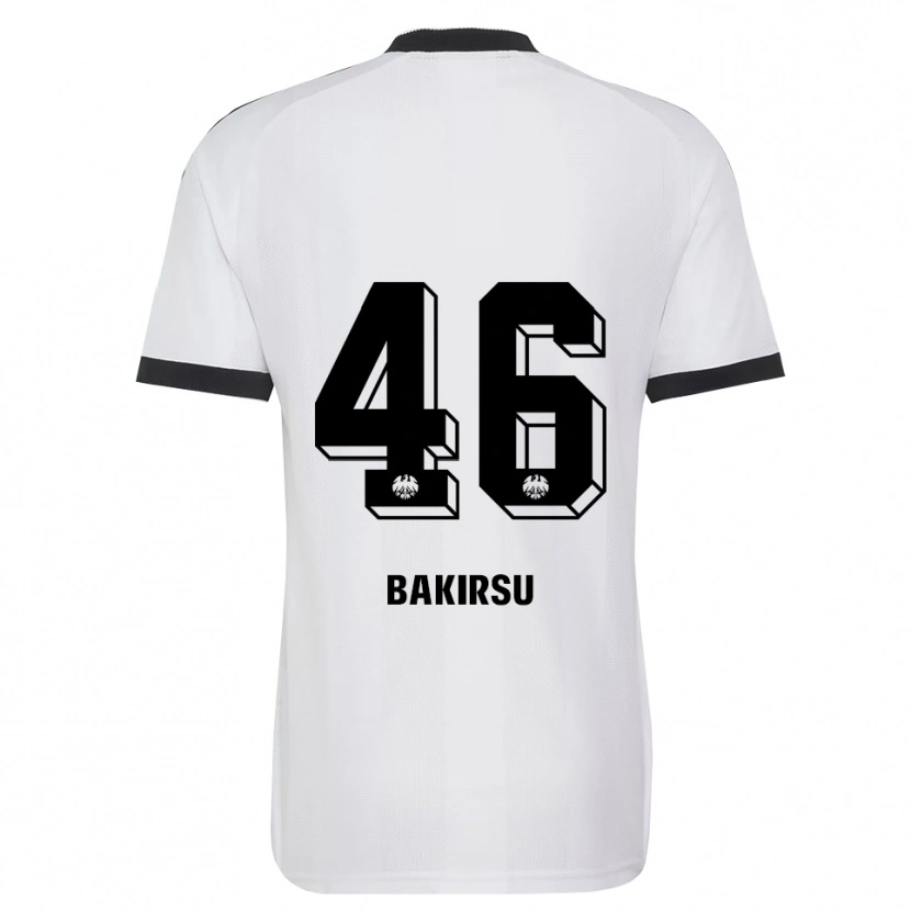 Danxen Mulher Camisola Hüseyin Bakirsu #46 Branco Preto Alternativa 2026/27 Camisa