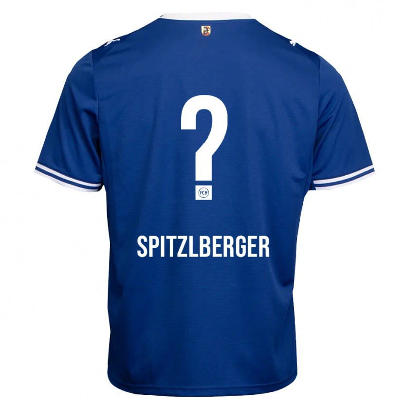 Danxen Mulher Camisola Tyler Spitzlberger #0 Azul Real Branco Alternativa 2026/27 Camisa