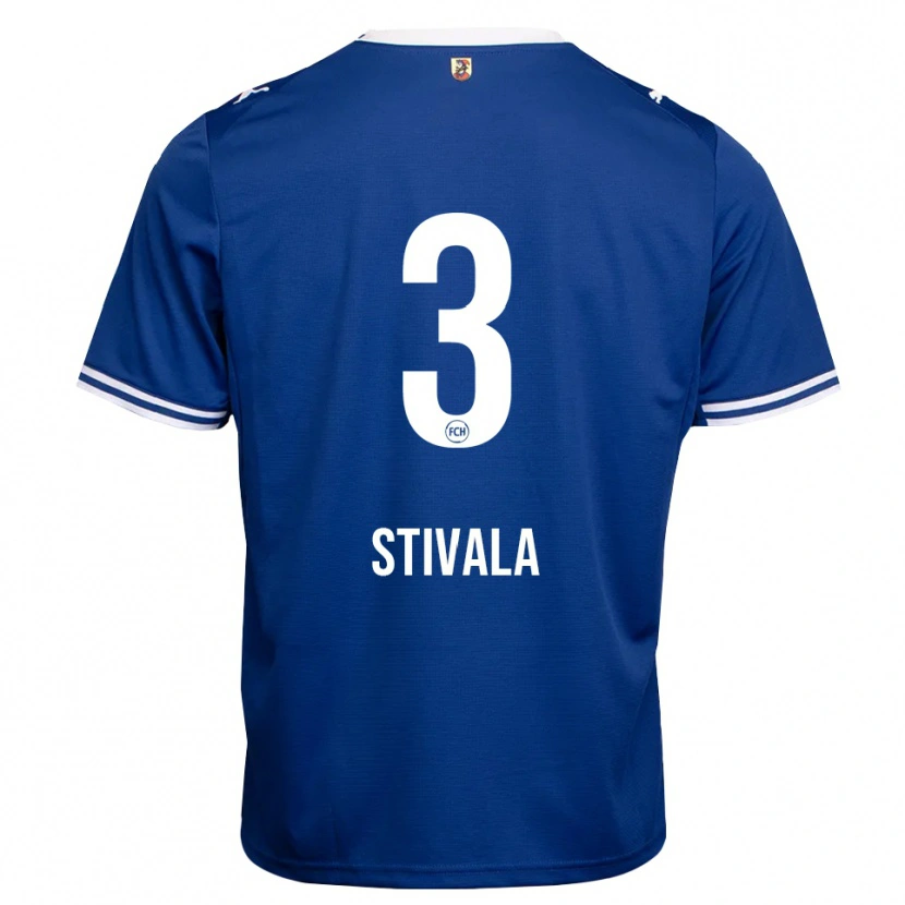 Danxen Mulher Camisola Gabriel Stivala #3 Azul Real Branco Alternativa 2026/27 Camisa