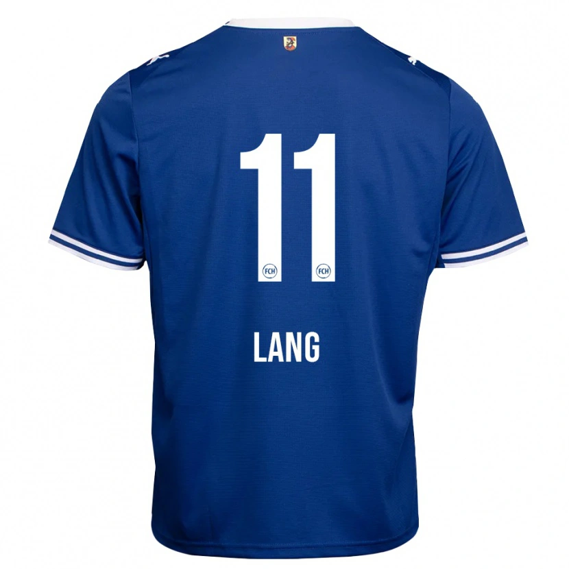 Danxen Mulher Camisola Jarne Lang #11 Azul Real Branco Alternativa 2026/27 Camisa