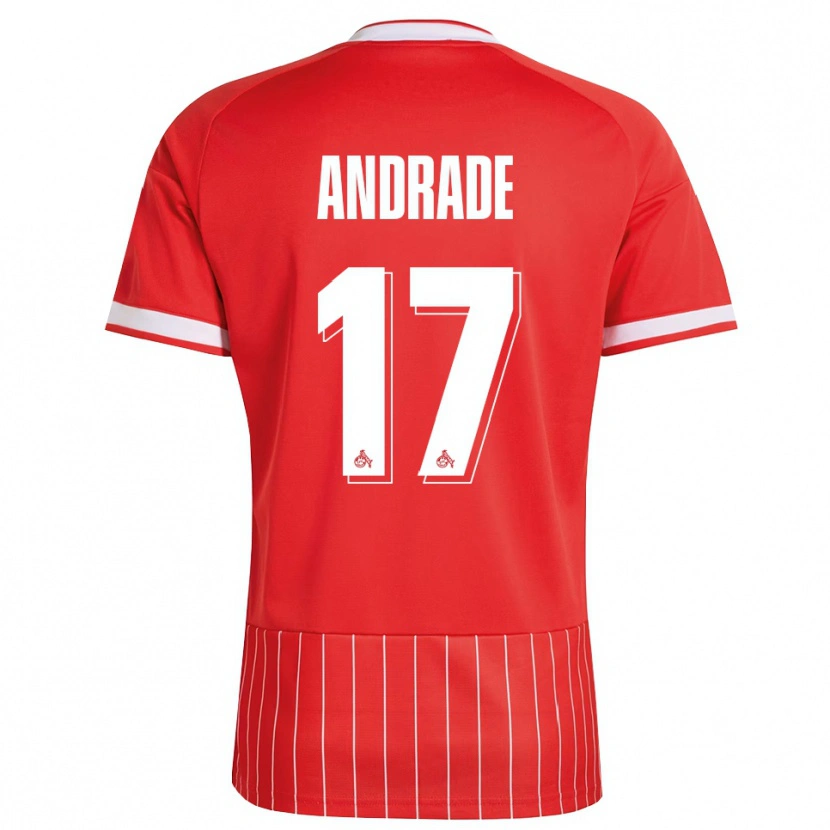 Danxen Mulher Camisola Lydia Andrade #17 Vermelho Branco Verde Alternativa 2026/27 Camisa