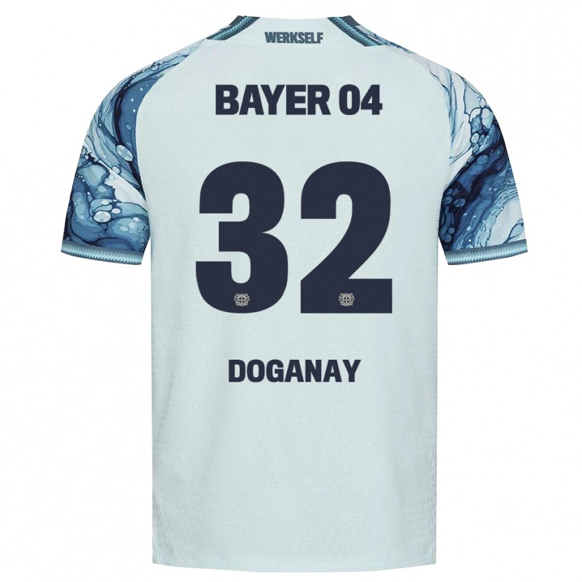 Danxen Mulher Camisola Kenan Doganay #32 Verde Escuro Preto Alternativa 2026/27 Camisa